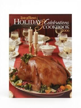 Taste of Home Holiday Celebrations Cookbook 2006 Hardcover Christmas Recipes